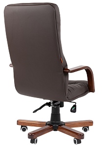 Офисное кресло CHAIRMAN 480WD, экокожа,  коричневый N